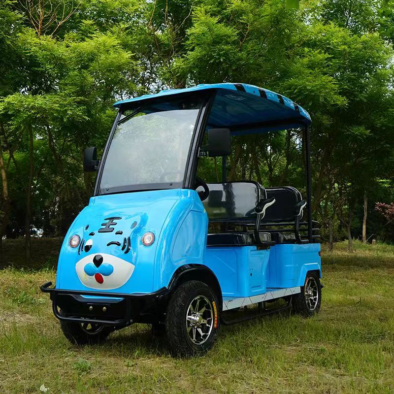 四座掃碼觀光車